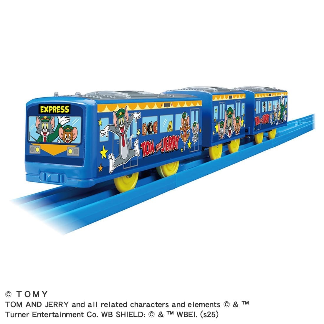 Takara Tomy Plarail Tom and Jerry Express Wrapping Train