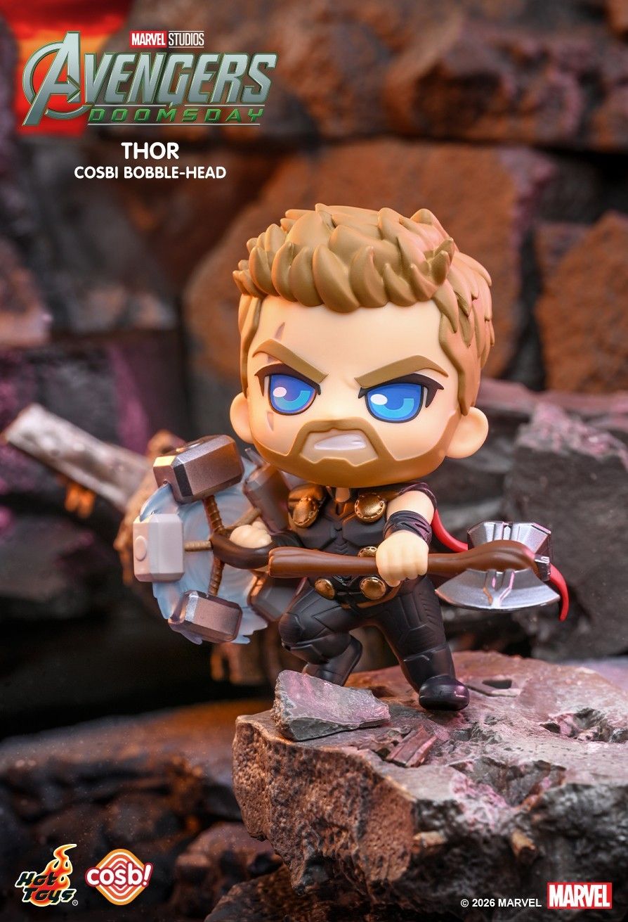 Hot Toys Marvel Avengers Doomsday Cosbi Bobble-Head Collection (Full set of 8)