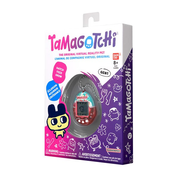 Bandai Original Tamagotchi - GEN1 Ice Cream Float Electric Pet