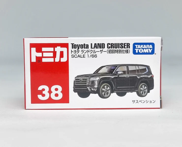 Takara Tomy Tomica No.38 1:66 Toyota LAND CRUISER (1st) Die-cast Model Car