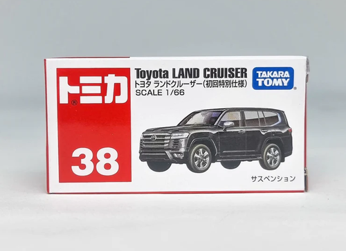 Load image into Gallery viewer, Takara Tomy Tomica No.38 1:66 Toyota LAND CRUISER (1st) Die-cast Model Car

