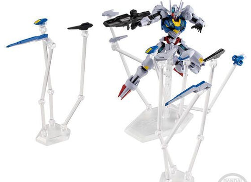 Load image into Gallery viewer, Bandai The Witch from Mercury G-FRAME FA GUNDAM AERIAL (PERMET SCORE SIX) Figure
