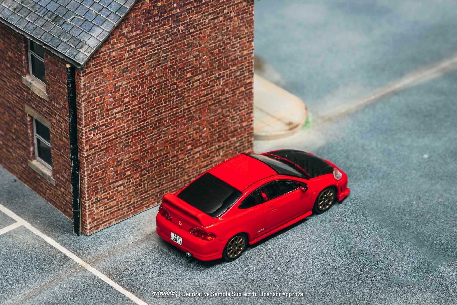 Tarmac Works 1:64 Honda Integra TYPE R DC5 Custom Red Model Car