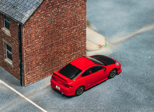 Load image into Gallery viewer, Tarmac Works 1:64 Honda Integra TYPE R DC5 Custom Red Model Car
