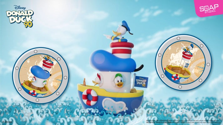 Soap Studio x Disney Donald Duck's Boat Stackable Ornaments 90 Figure