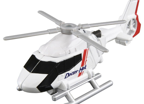 Load image into Gallery viewer, Takara Tomy Tomica Jobraver TJBDX Unite Medibraver Ambulance &amp; Helicopter Set
