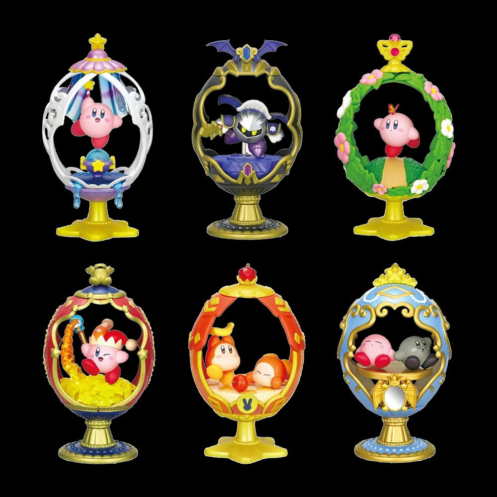 Re-Ment Re-ment Kirby Ovaltique Collection Full set of 6 Mini Figure set