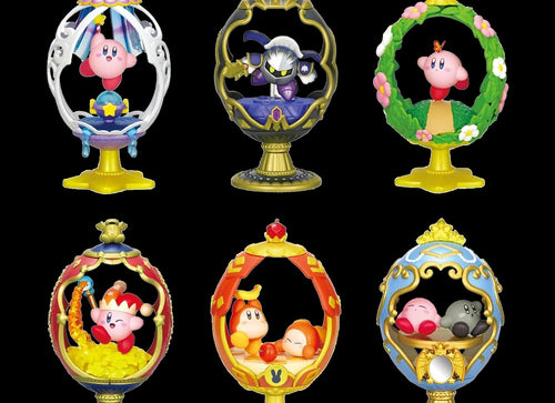 Load image into Gallery viewer, Re-Ment Re-ment Kirby Ovaltique Collection Full set of 6 Mini Figure set
