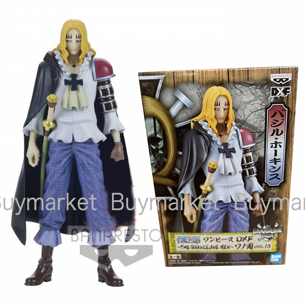 Banpresto [DXF] One Piece The Grandline Men Vol15 Basil Hawkins Wano Kuni Figure