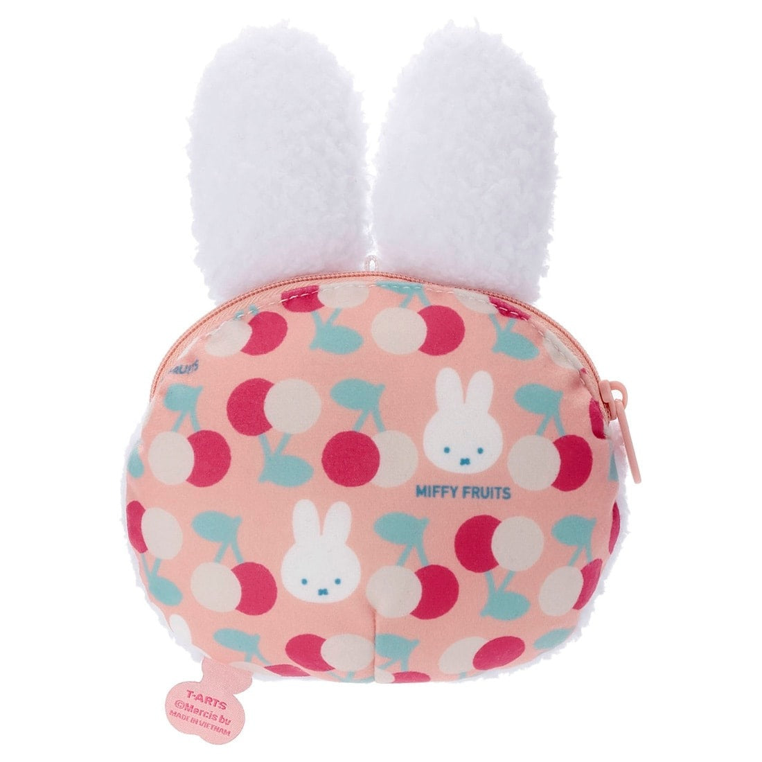 Takara Tomy A.R.T.S Plush - Bruna Miffy FRUITS Friend Pouch Cherry