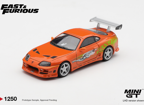 Load image into Gallery viewer, (Pre-order) Mini GT #1250 Toyota Supra BOMEX The Fast and the Furious Brian O'
