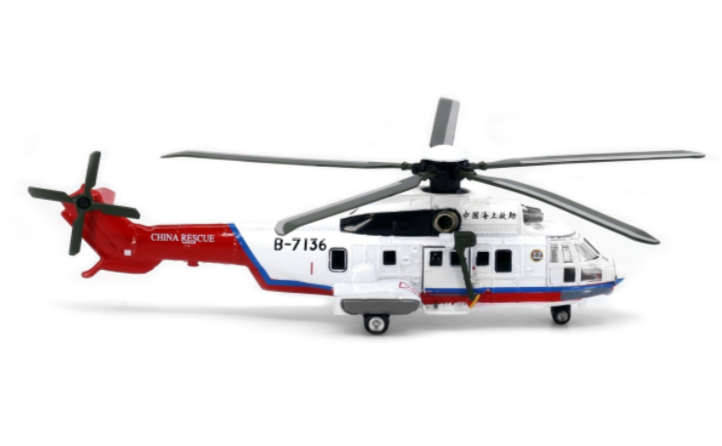 Tiny City CN14 Die-cast Model Car - China Sea Rescue Super Puma