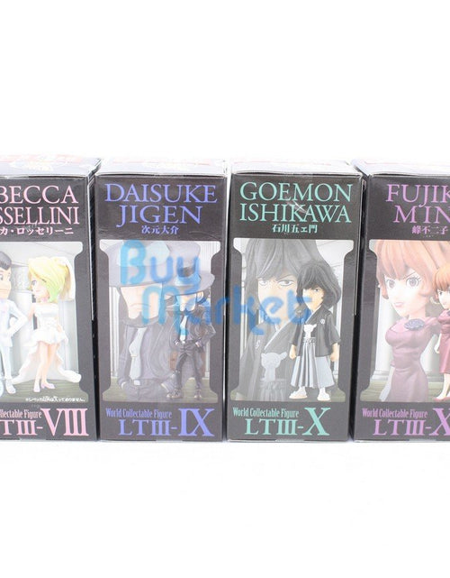 Load image into Gallery viewer, Banpresto Lupin The Third World Collectable Figure II Set of 6 Lupin Rebecca etc
