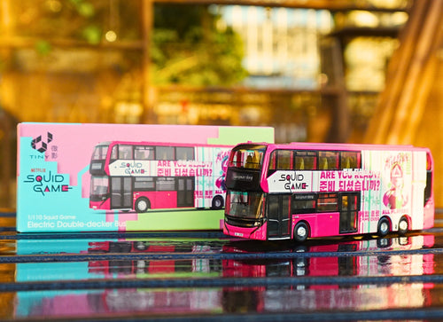 Load image into Gallery viewer, Tiny City 1/110 Die-cast Model Car - Enviro500EV Electric Bus (Squid Game S2)
