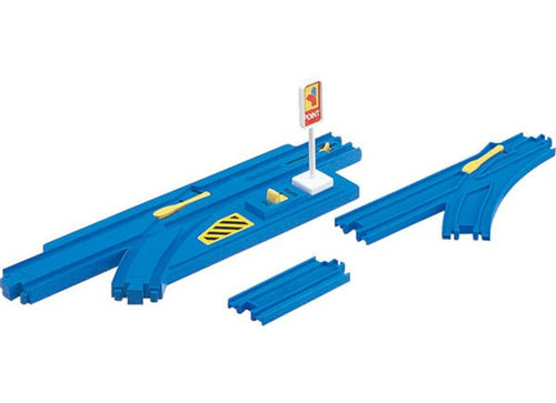 Load image into Gallery viewer, Takara Tomy Plarail Rail Train Accessories R-19 Auto Turnout Track Toy Japan
