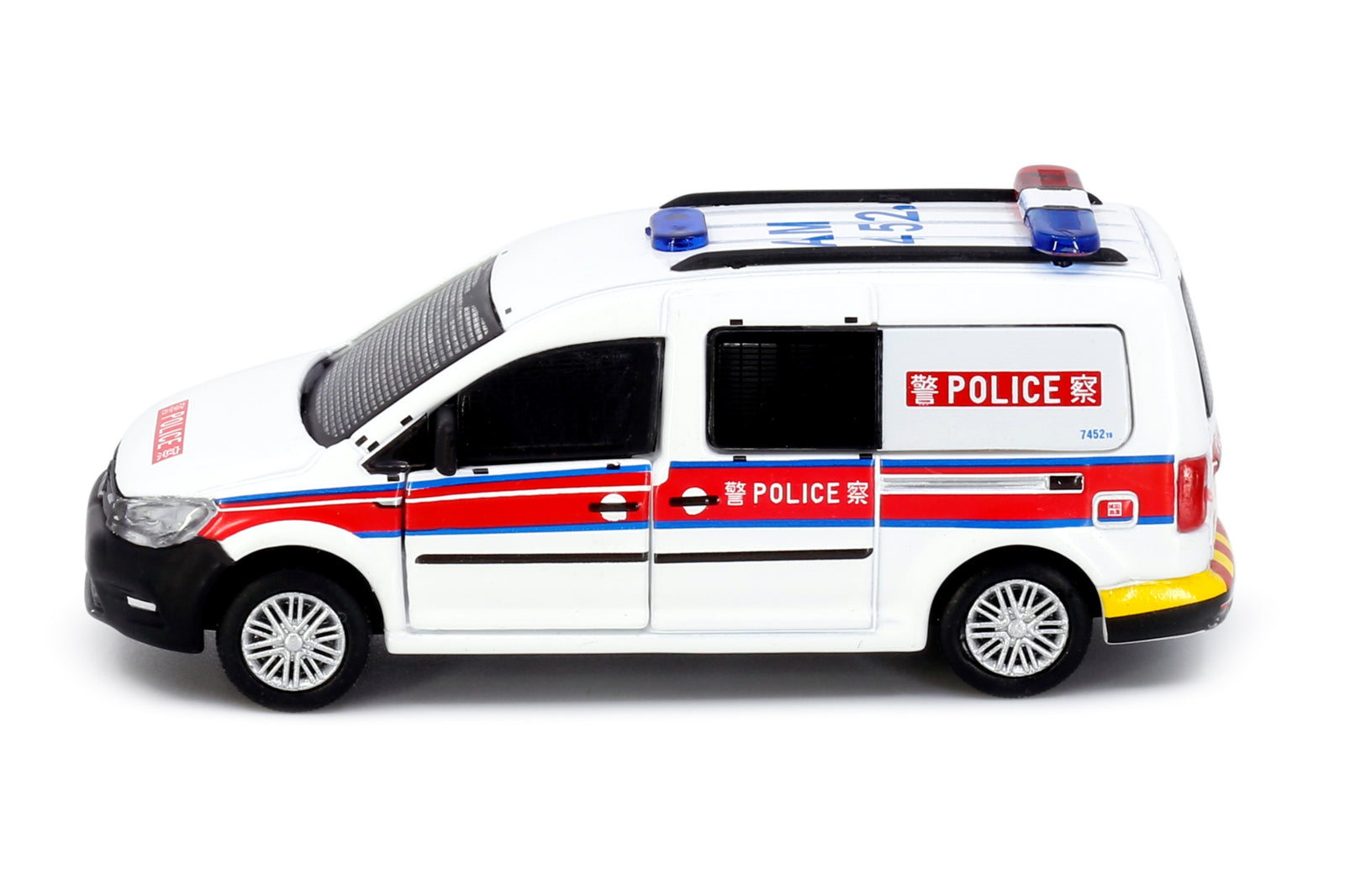 Tiny City 80 Die-cast Model Car - Volkswagen Caddy Police (AM7452)