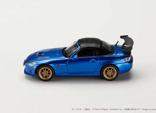 Load image into Gallery viewer, (Pre-order) Hobby JAPAN 1/64 Honda S2000 Initial D Joshima VS Fujiwara Blue
