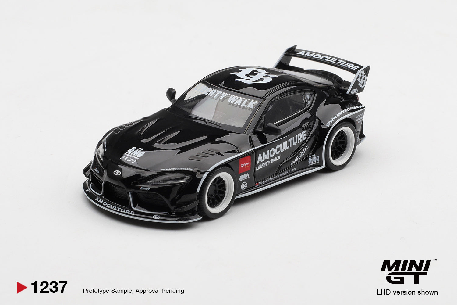 (Pre-order) Mini GT #1237 Toyota GR Supra LB WORKS AMOCULTURE Diecast Model Car