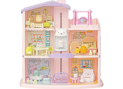 Load image into Gallery viewer, Takara Tomy Sumikko Gurashi Kuttsuki Elevator 3 floors House
