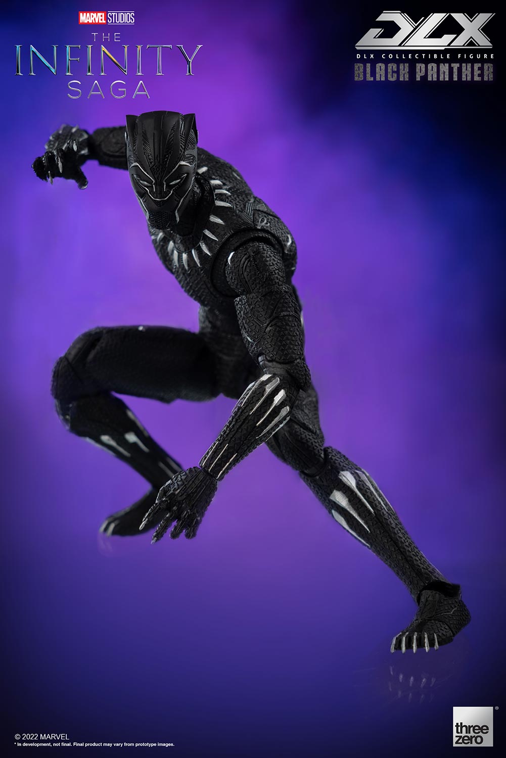 ThreeZero Marvel Studios The Infinity Saga DLX Black Panther Figure