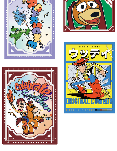 Load image into Gallery viewer, COSMOS Collectible Toy Story Collectible Card Box Set (20 packs - 80 cards SET)
