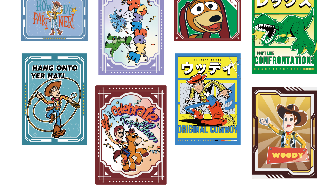 COSMOS Collectible Toy Story Collectible Card Box Set (20 packs - 80 cards SET)