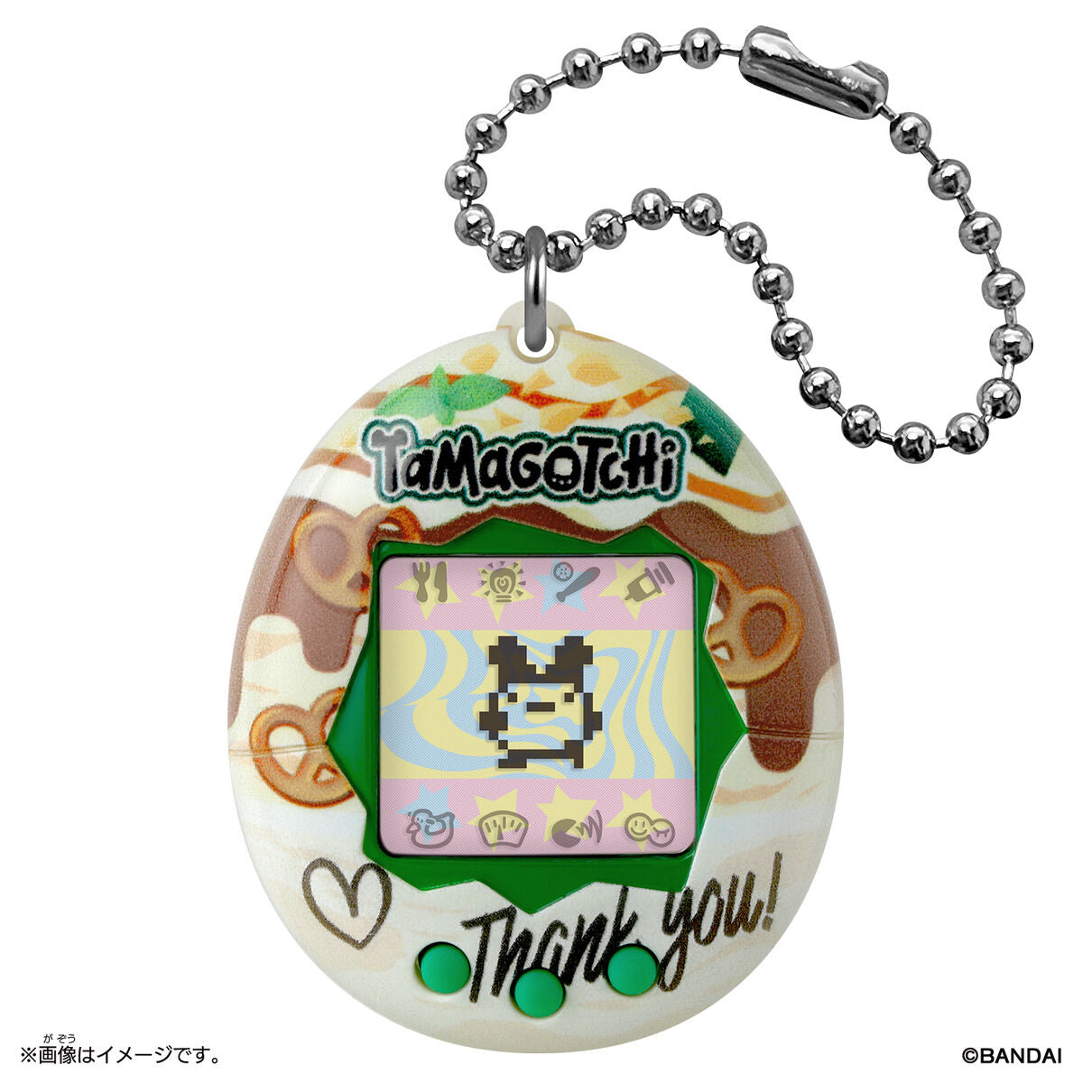Bandai - Tamagotchi Caramel Nuts (GEN2) Virtual Pet / Electronic Digital Toy
