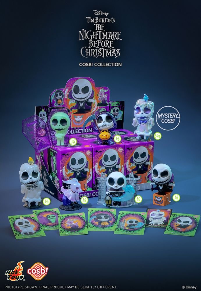Hot Toys Nightmare Before Christmas Cosbi Collection Series 3 Full Set of 6
