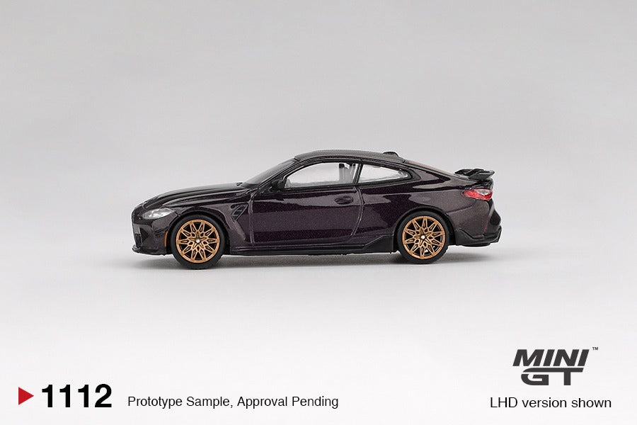 (Pre-order) MINI GT #1112 BMW M4 M-Performance (G82) Daytona Violet LHD Model