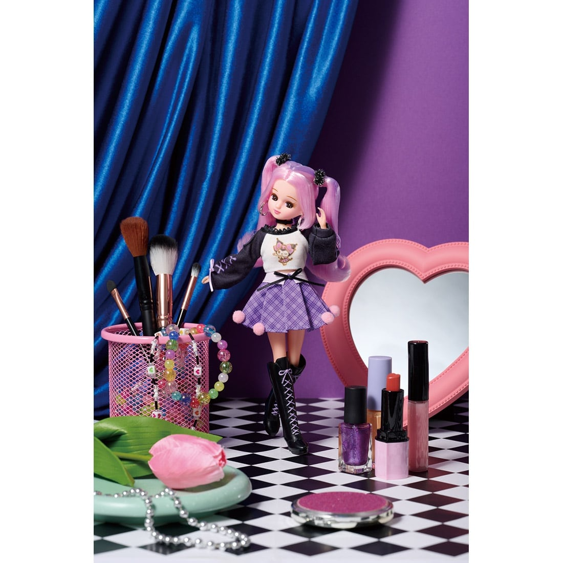 Takara Tomy Licca Doll - LD-11 Cool Kuromi x Licca Doll