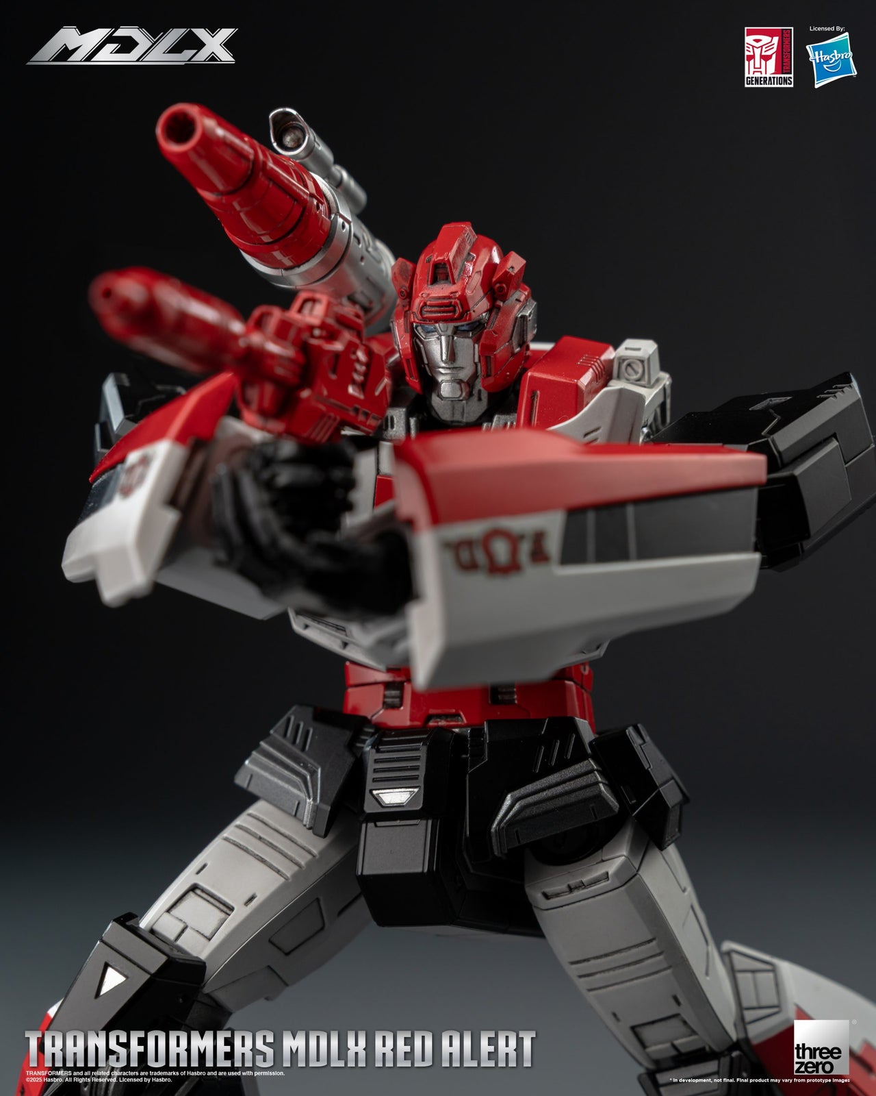 Threezero Transformers MDLX Red Alert Action Figure 20cm