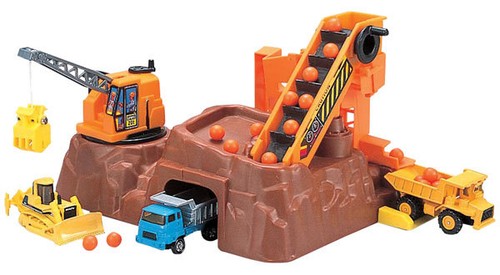 Load image into Gallery viewer, Takara Tomy Tomica Working Construction Site Playset
