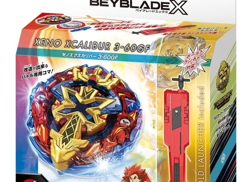 Load image into Gallery viewer, (Special!) Takara Tomy Beyblade X BX-00 Starter BXG-13 Xeno Xcalibur 3-60GF
