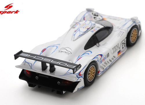 Load image into Gallery viewer, (Pre-order) Spark Porsche 911 GT1 No.26 Winner Le Mans 24H 1998 Diecast Model

