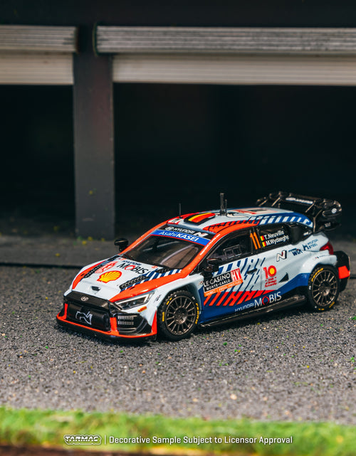Load image into Gallery viewer, Tarmac Works 1/64 Hyundai i20 N Rally1 Hybrid Rallye Monte-Carlo 2024
