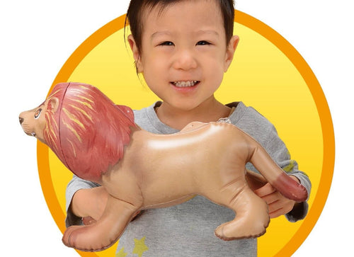 Load image into Gallery viewer, Takara Tomy Adventure Continent Ania Kingdom Air Figure Leonie (Lion) Animal Toy
