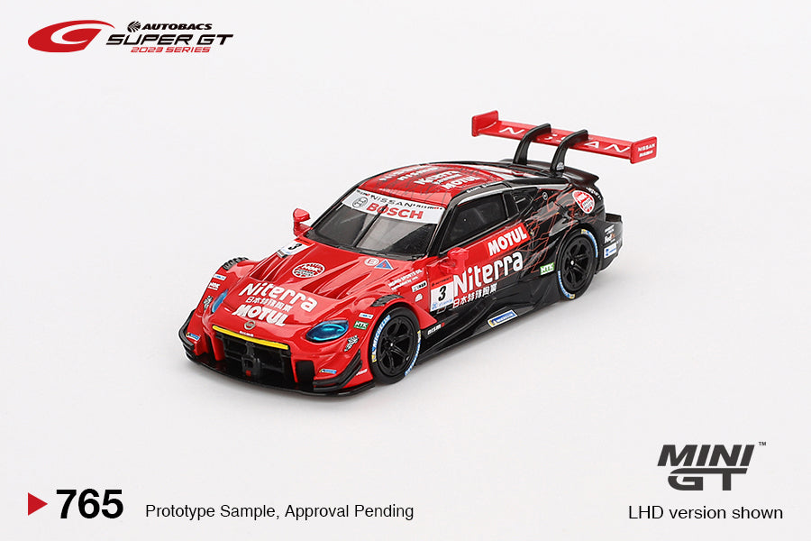Mini GT #765 Nissan Z GT500 #3 "Niterra MOTUL Z"  NDDP RACING 2023