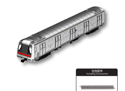 Load image into Gallery viewer, Tiny City Diecast Model 1/160 - N Scale M Train Refurbished (1st Car Display)
