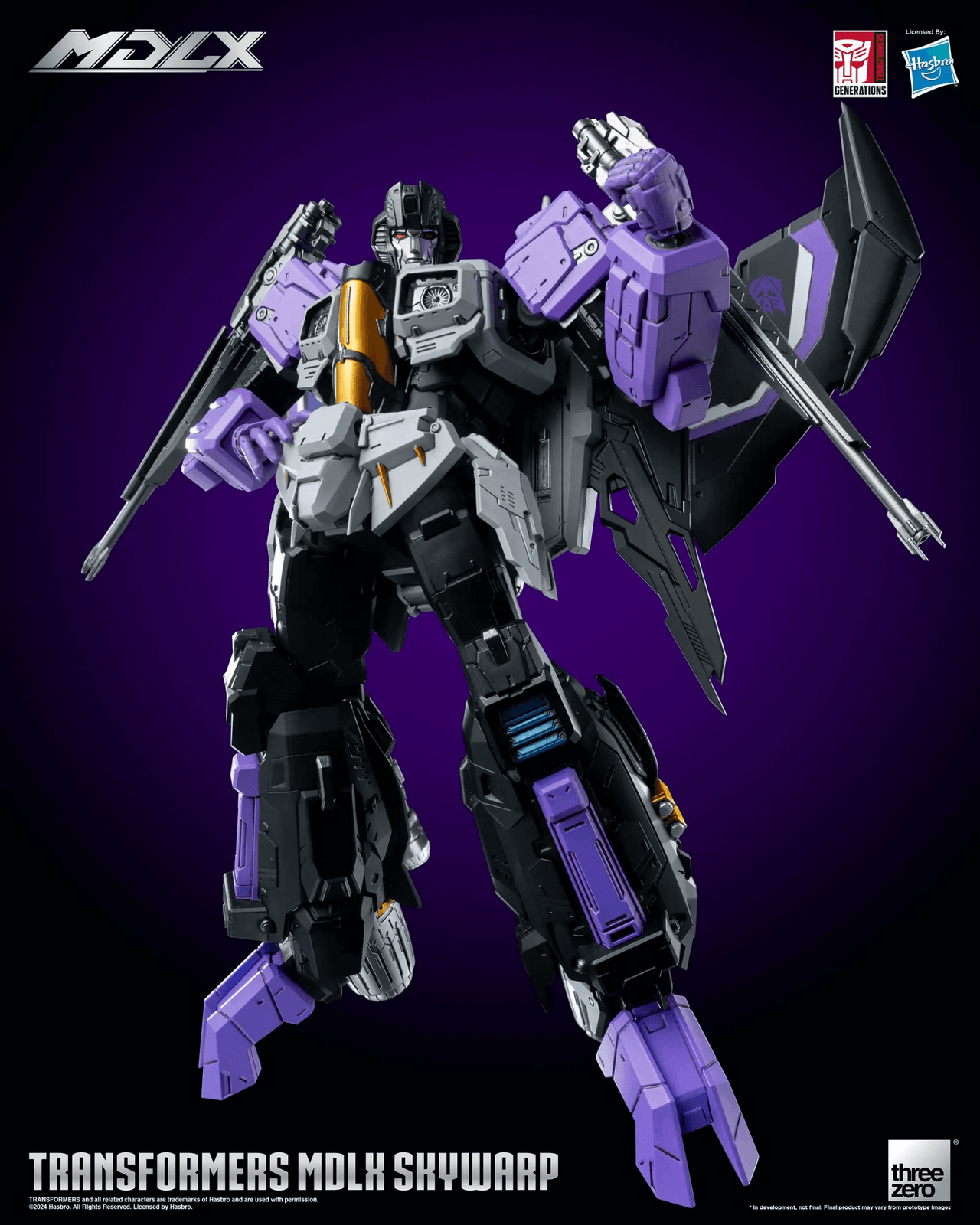 Threezero Transformers MDLX Action Figure Skywarp 20 CM