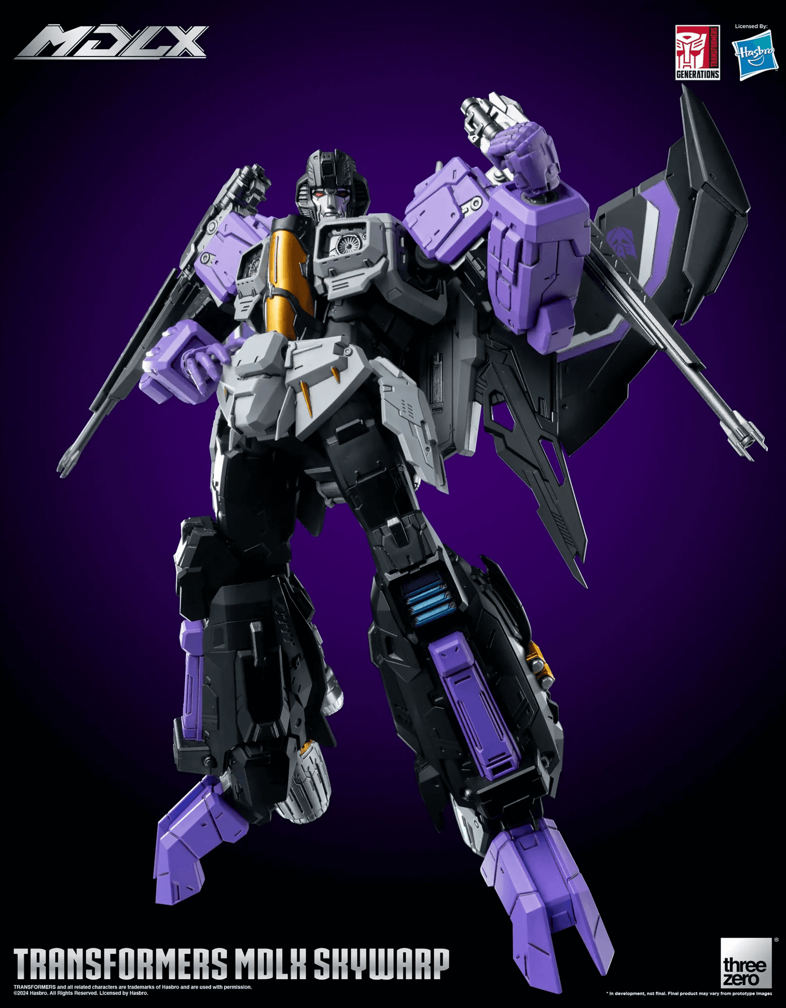 Threezero Transformers MDLX Action Figure Skywarp 20 CM