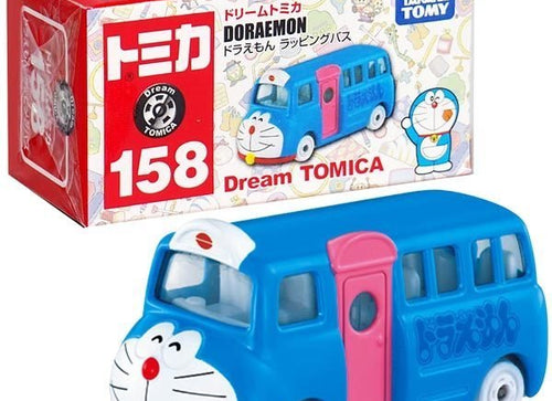 Load image into Gallery viewer, Takara Tomy Dream Tomica Die-cast Model Car - NO. 158 Doraemon Wrapping Bus
