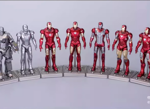 Load image into Gallery viewer, ZD Toys Marvel Avengers 4-inch Iron Man MK2 Action Figure
