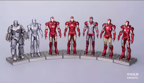Load image into Gallery viewer, ZD Toys Marvel Avengers 4-inch Iron Man MK2 Action Figure
