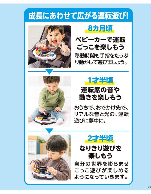 Load image into Gallery viewer, Takara Tomy Tomica I love going out! Tomica Sound Handle Patrol Car Toy
