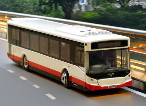 Load image into Gallery viewer, Tiny City SG07 Die-cast Model Car - MAN A22 MCV - Cream (963) Bus
