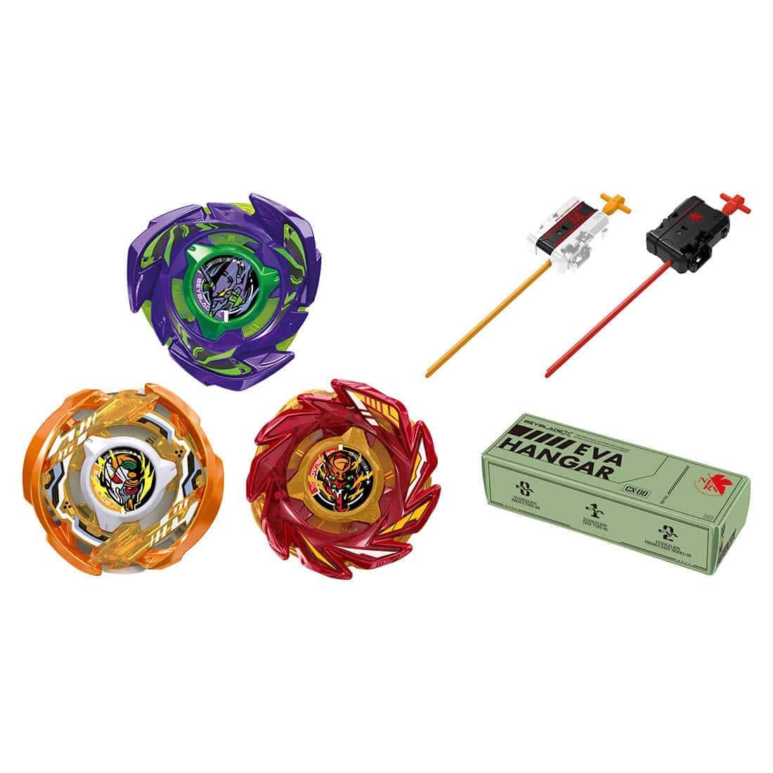 Takara Tomy Mall STORE Exclusive BEYBLADE X CX-00 Evangelion Deck Set