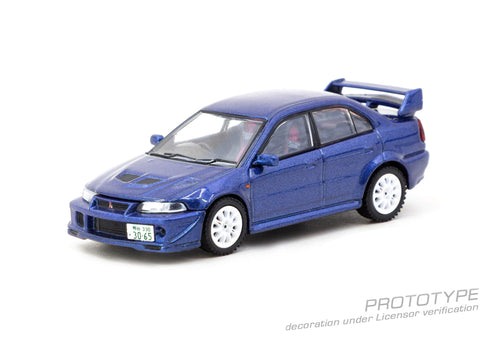 Load image into Gallery viewer, Tarmac Works 1/64 Mitsubishi Lancer Evolution VI  Tommi Mäkinen Ed,
