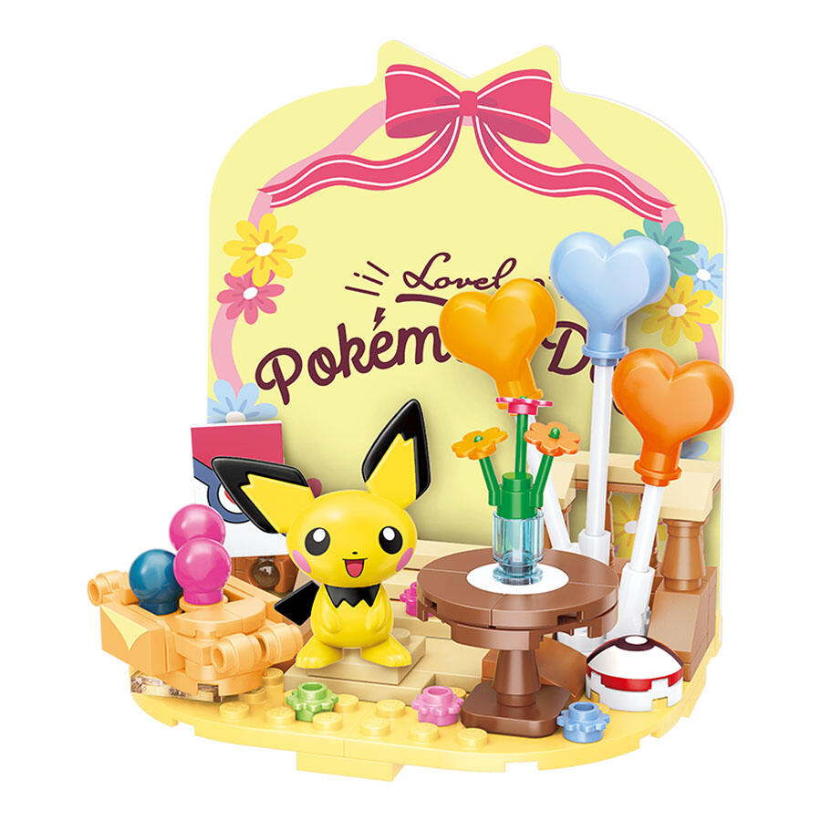Qman Keeppley Building Blocks #K20226 Pokemon Pichu Sweet Preparation