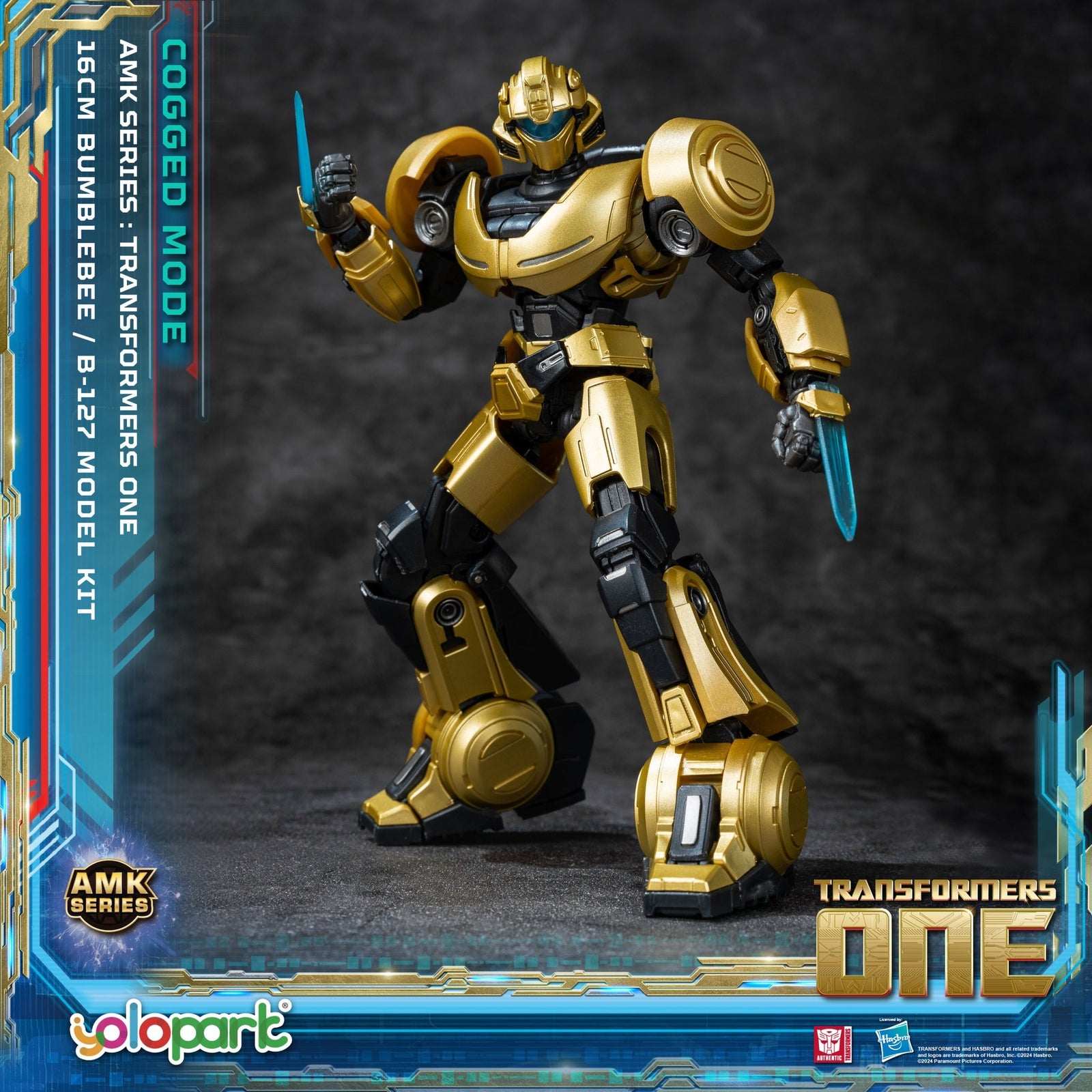 TRANSFORMERS ONE AMK (Cogged Mode) B-127 Bumblebee Model Kit