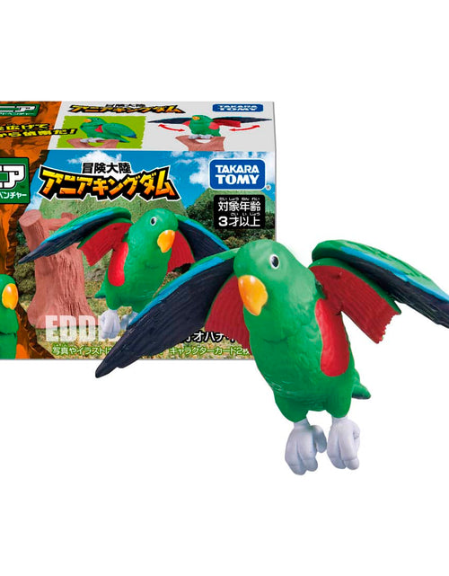 Load image into Gallery viewer, Takara Tomy Adventure Continent Ania Kingdom Eddie (Moluccan Eclectus) Figure
